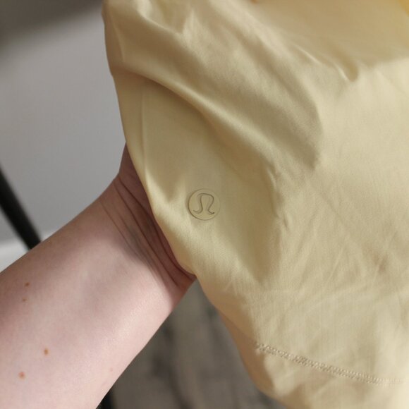 Lululemon | NWT | Lightweight High-Neck Romper | Prosecco | Size 12 - Picture 3 of 8